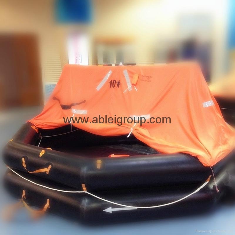 25 Persons Inflatable Self Righting Life raft SOLAS  2