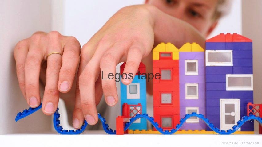 Nimuno loops toy block tape compatible with legos building bricks 3
