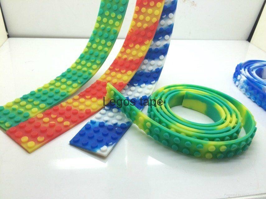 Wholesale price lego silicone block tape 2