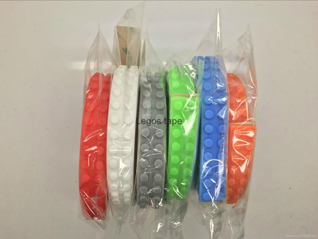 Wholesale price lego silicone block tape