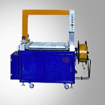 Automatic Carton Strapping Banding Line In Rubber products industry