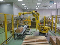 High Quality Automatic Robotic Palletiser controlled with Siemens Program