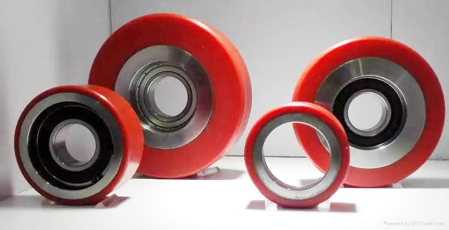 PU guiding wheel  polyurethane rolling wheel