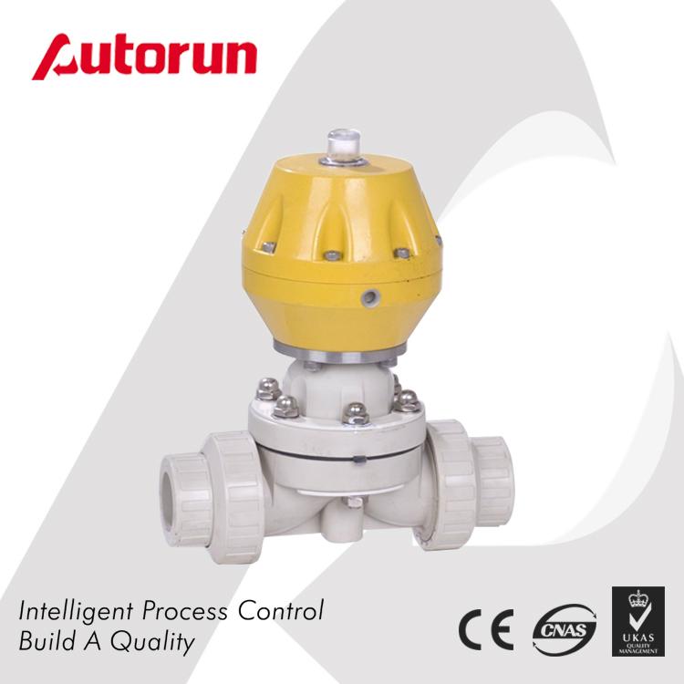 PPH PNEUMATIC ACTUATED DIAPHRAGM VALVE