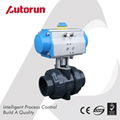 TRUE UNION ENDS PNEUMATIC PVC BALL VALVE