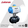 TRUE UNION ENDS PNEUMATIC PVC BALL VALVE 3