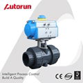 TRUE UNION ENDS PNEUMATIC PVC BALL VALVE 4