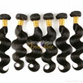 high quality wig afro kinky human hair weft 4