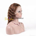 100% Wholesale Virgin Brazilian Human Hair Remy Full Lace Wig 1