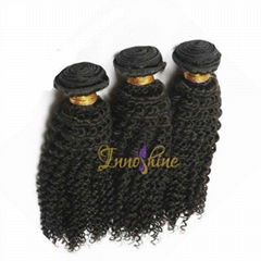 Wholesale Deep Quality Remy Brazilian Hair Deep Curly Remy Hair Weft weaving