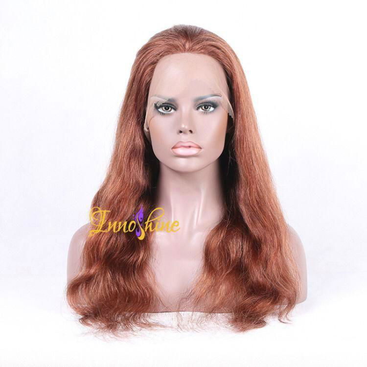 100% Wholesale Indian Best Long Real Hair Natural Wave Hair Remy Full Lace  Wigs 2