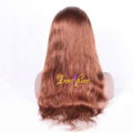 100% Wholesale Indian Best Long Real Hair Natural Wave Hair Remy Full Lace  Wigs 3