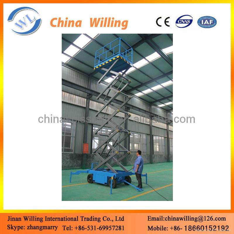 mobile hydraulic scissor lift platform 2