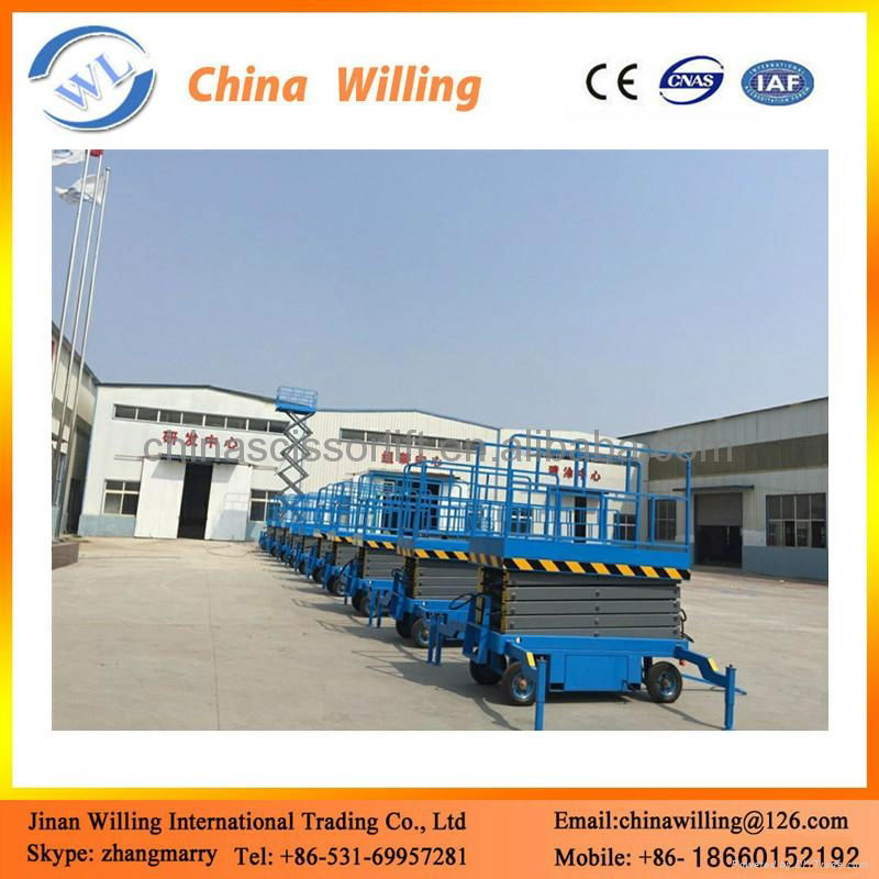 mobile hydraulic scissor lift platform 5