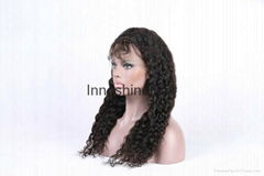 lace front human hair wigs 100% Indian
