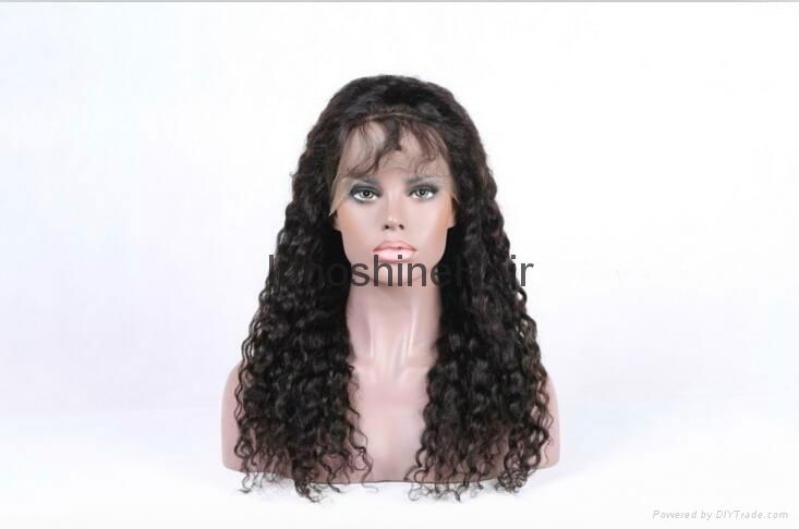 lace front human hair wigs 100% Indian human hair wigs 2