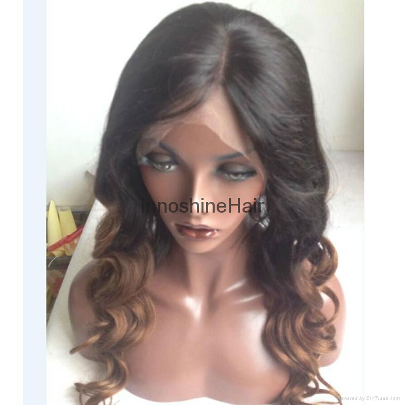 lace front human hair wigs 100% Indian human hair wigs 4