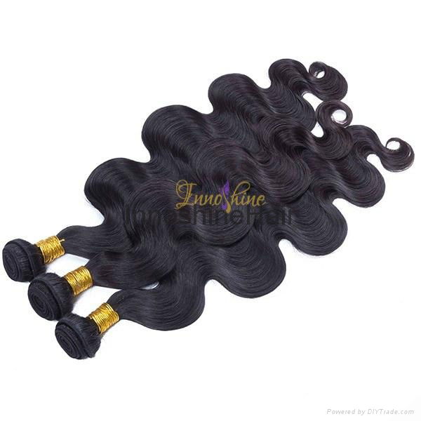 Loose wave human hair weft 100% remy hair weaving