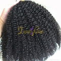 yaki wave human hair weft natural straight human hair waeving 3