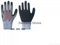 Cut Resistance glove Nitrile coating 1