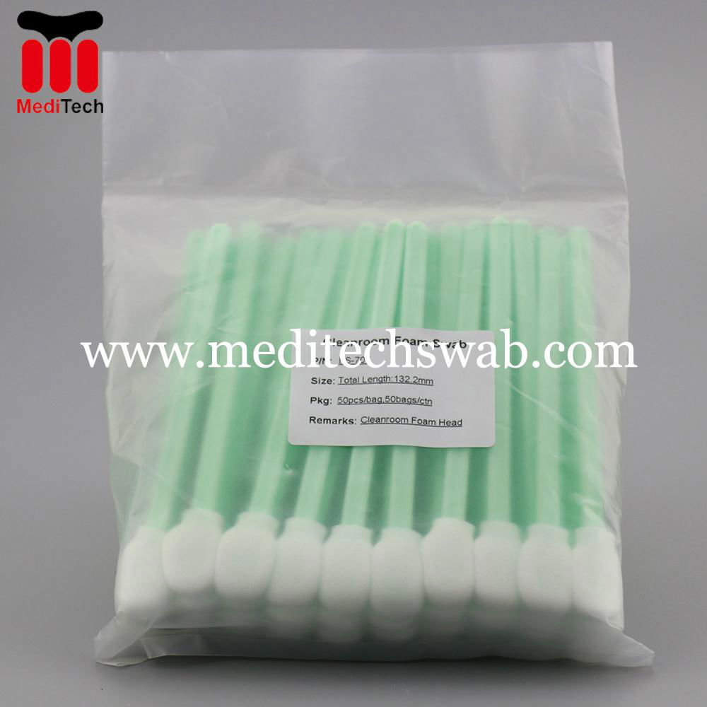 Large Circular Foam Head Cleaning Swabs 4