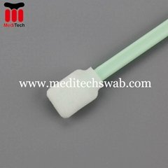 Spiral pointed conical swabs