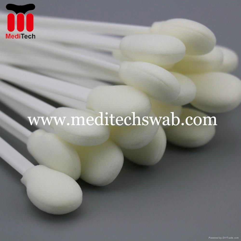 Top Quality Large Circular Head Foam Cleaning Swabs 2