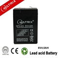 6V 4AH sealed lead acid battery 1