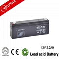 Matrix 12v 2.2ah agm vrla battery