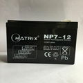 12V 7AH Matrix sla battery 4