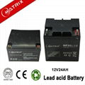 12v 24ah Matrix SLA Battery 4