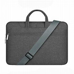 Oxford cloth canvas fabric Macbook zipper carrying sleeve case