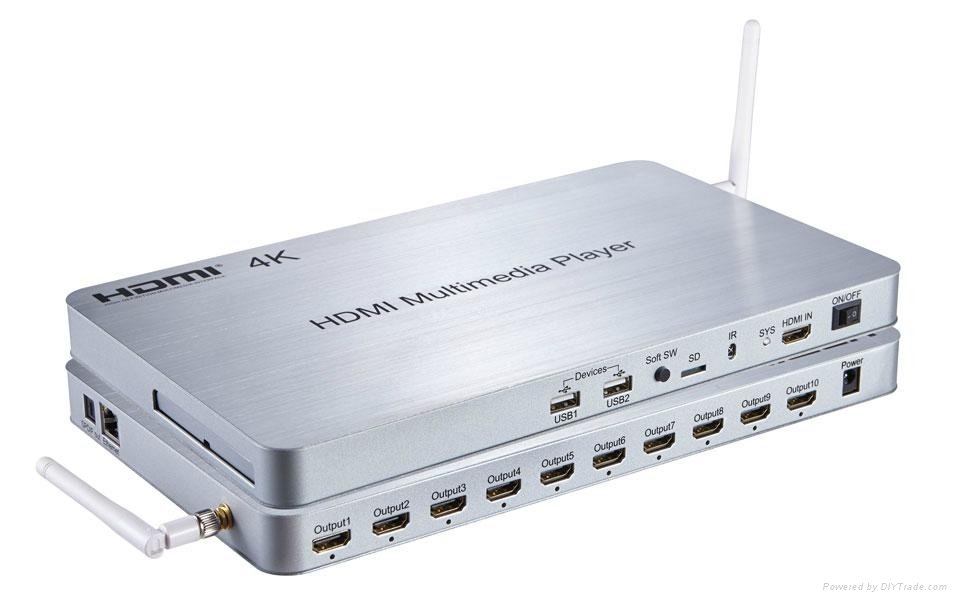 索飞翔4K高清一件代发十路HDMI播放机—V1.4 3