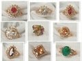  Cherry zircon diamond earrings Small pure and fresh and earrings  4