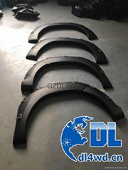 Injection molding abs fender flares for toyota hilux revo