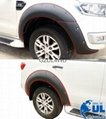 China factory abs fender flares for ford everest accessories 3