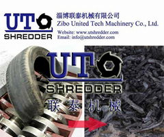 rubber tyre shredder