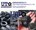  rubber tyre shredder