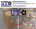 paper barrel shredder, wood drum crusher, package tube shredding