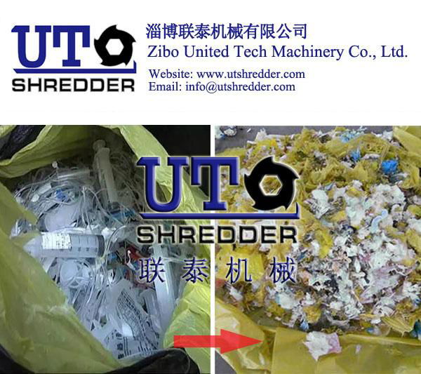 medical waste shredder, medical surgical waste crusher 3