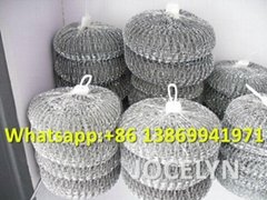 kitchen cleaning tools mesh scourer scrubbers