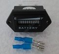 Hexagon battery gauge 10 Bar LED Digital Battery Discharge Indicator meter