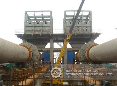 Calcining rotary kiln for sales
