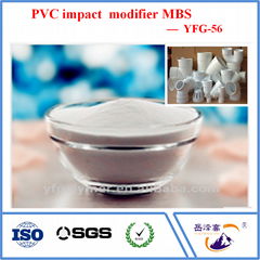 PVC impact Modifier ACR-56 MBS in pipe fittings