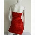 New Charming Embroidery Party Mini Sleeveless Dress 4
