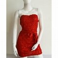 New Charming Embroidery Party Mini Sleeveless Dress 3