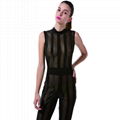 2017 New Ladies Woven Secy Jumpsuit 4