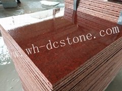 dyed taiwan red granite 