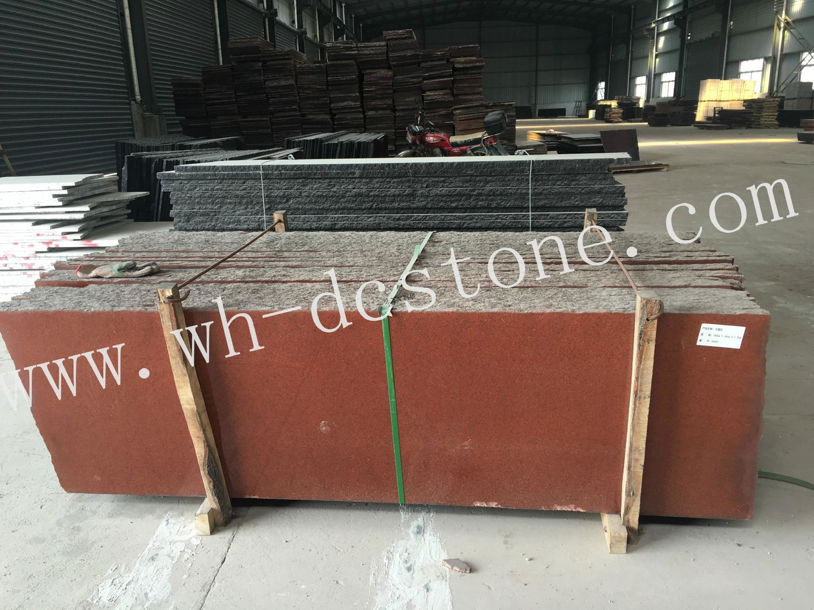 dyed taiwan red granite  3