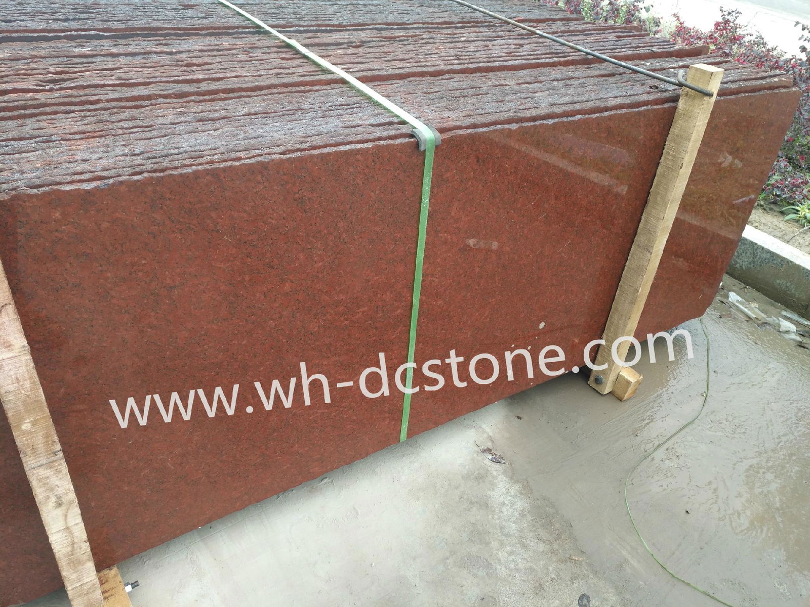 dyed taiwan red granite  4